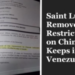 saint lucia removes visa restriction on chinese