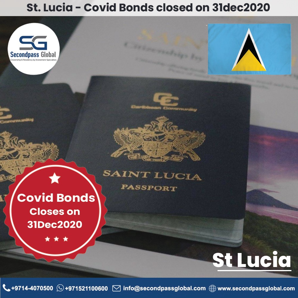 St Lucia Covid Bonds Closes on 31Dec2020