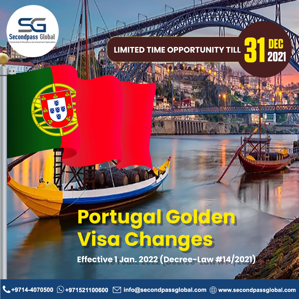 Portugal Golden Visa Changes